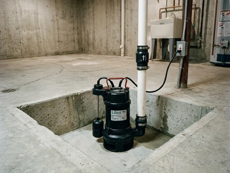 Sump Pump Installation Plumber in Bellefontaine, OH